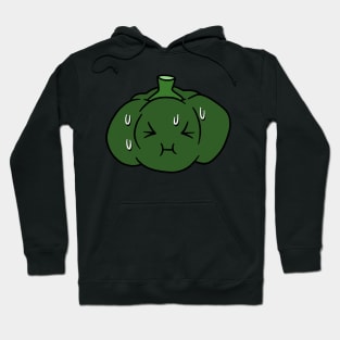 Nervous Green Bell Pepper Hoodie